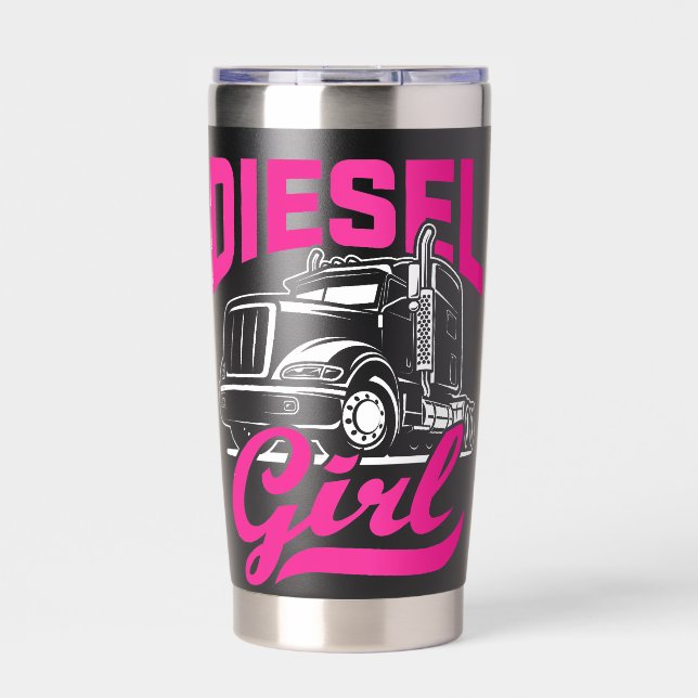 Botella Aislada  Diesel Girl (Frente)