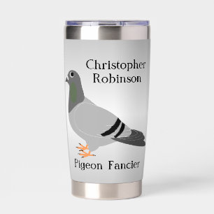 Botella Aislada Diseño de pichón