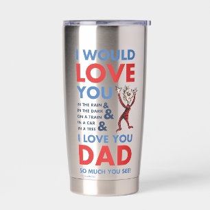 Botella Aislada Dr. Seuss   Te Amo Tanto Papá Que Ves