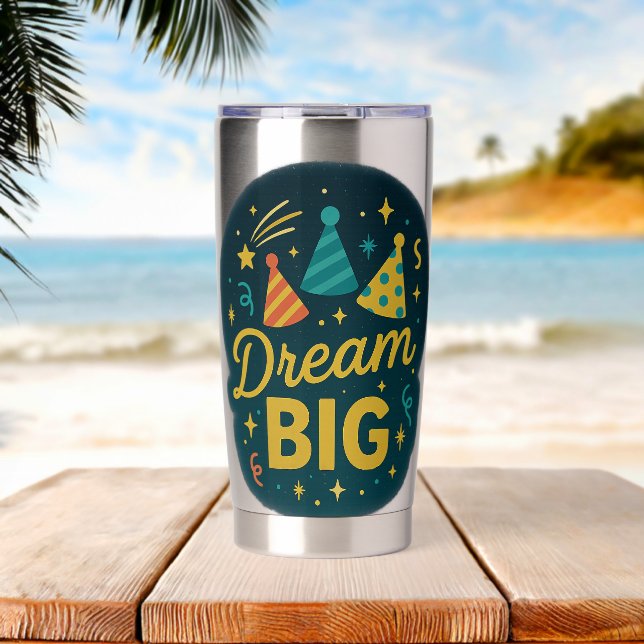 Botella Aislada Dream Big Stars (Playa (girada))
