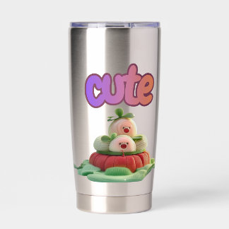 Botella Aislada Dulces Delicias Arte Kawaii 3D