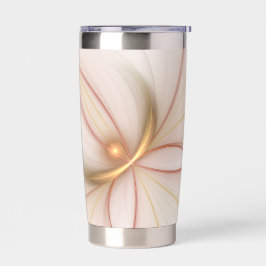 Botella Aislada El Cobre Noble Y El Oro Resumen Del Arte Fractal M