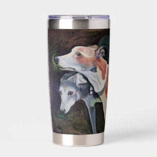 Botella Aislada El Tumbler térmico de los Chicas