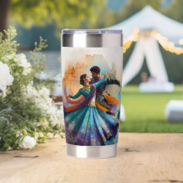 Botella Aislada ✨Elegante arte en acuarela de baile de Kathak de p