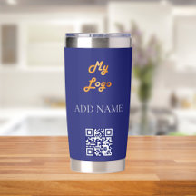 Empresa de logotipo de Navy blue
