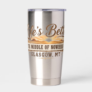 Botella Aislada En medio de la nada Glasgow Montana