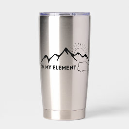 Botella Aislada En Mi Elemento - Vaso Honda Element