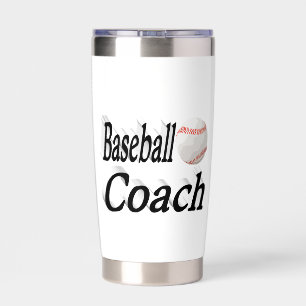 Botella Aislada Entrenador de béisbol
