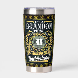 Botella Aislada Es algo de Brandon que no puedes entender