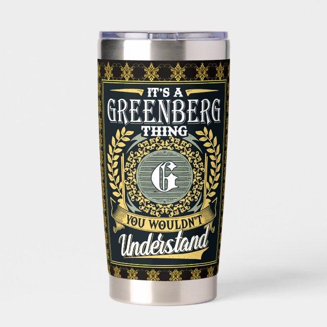 Botella Aislada Es algo de Greenberg que no podrías entender (Detrás)