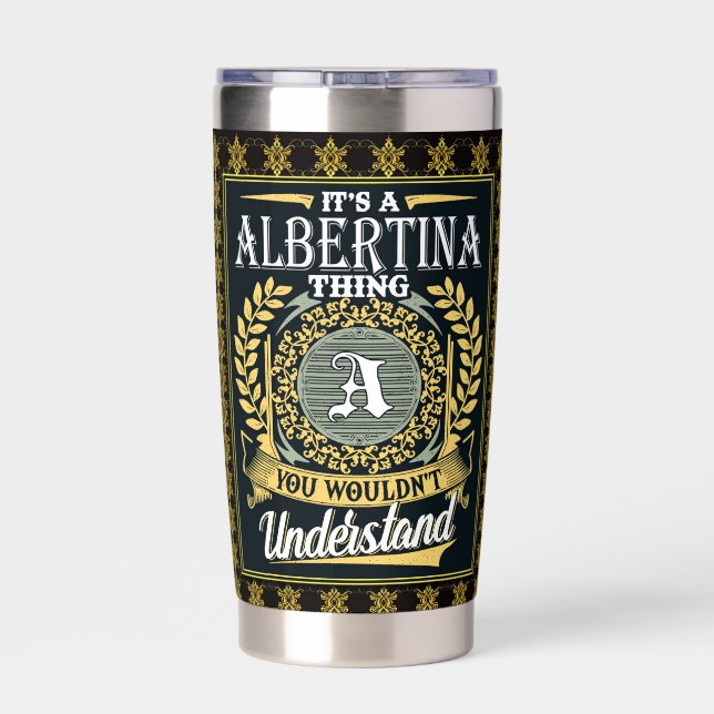 Botella Aislada Es algo que no puedes entender Albertina (Detrás)