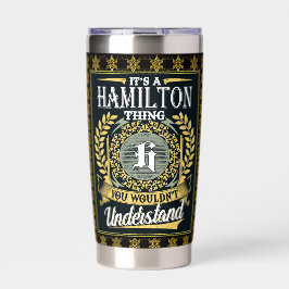Botella Aislada Es una cosa de Hamilton que no podrías entender