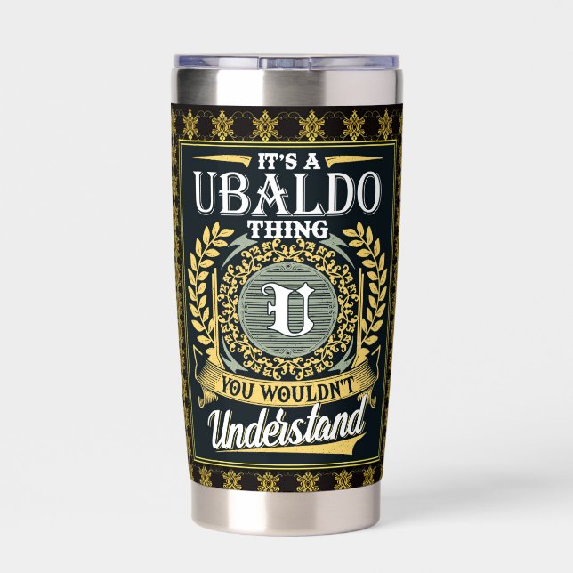 Botella Aislada Es Una Cosa De Ubaldo Que No Podrías Entender (Detrás)