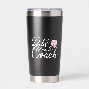 Botella Aislada Esposa de entrenador de béisbol reclama al entrena