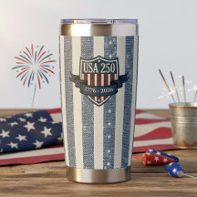 Estrellas y rayas vintage americanas USA 250 ID130
