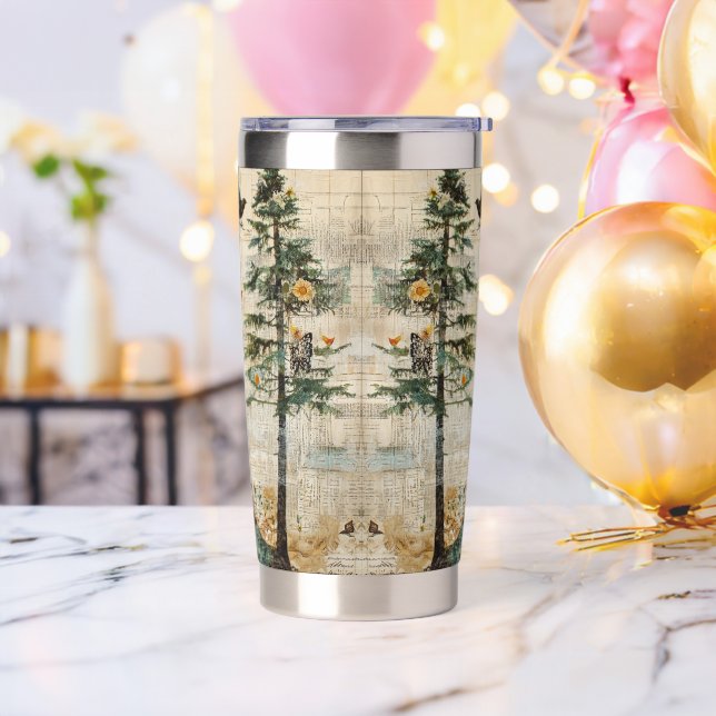 Botella Aislada Fairyland Woodland Green (Despedida de soltero)