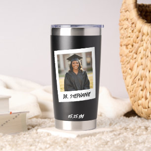 Botella Aislada Foto de estilo instantánea personalizada de gradua