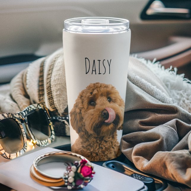 Botella Aislada Foto de perro personalizada  (Subido por el creador)