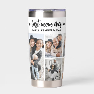 Botella Aislada Foto Personalizada de la Mejor Mamá