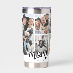 Botella Aislada Foto Personalizada de Mamá Madre