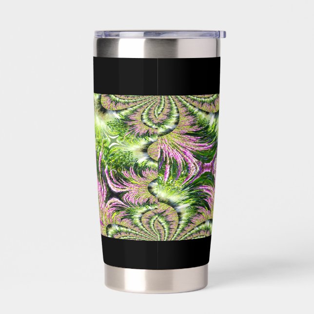 Botella Aislada Fractal del paisaje de pantano (Izquierdo)