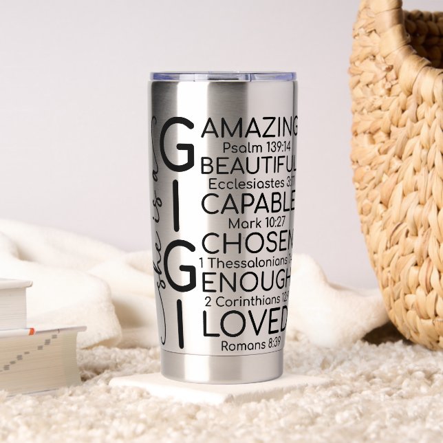 Botella Aislada Gigi Inspiradora (Sala de estar (girado))