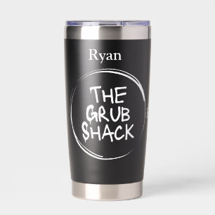 Botella Aislada Grub Shack Black