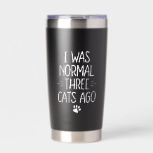Hace tres gatos era normal Regalo divertido para g