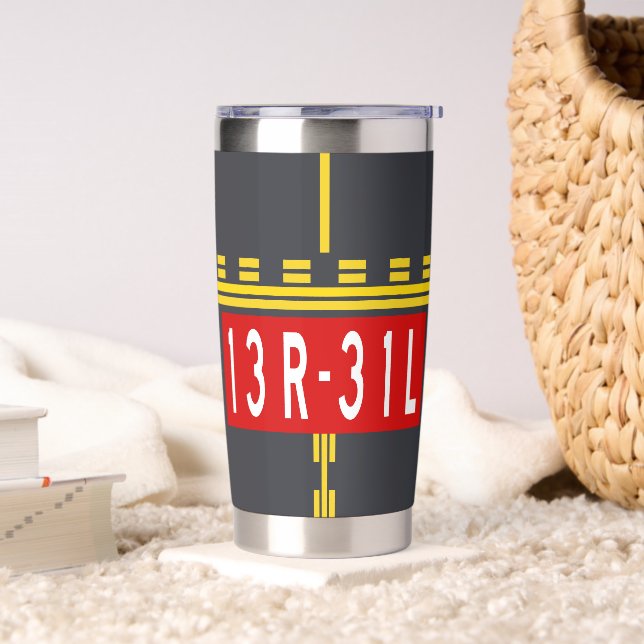 Botella Aislada Holding Point Marking 13R-31L (Sala de estar)