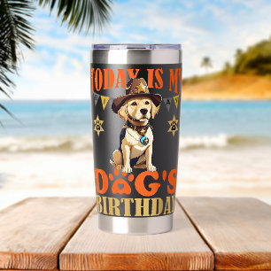Botella Aislada Hoy es el decorador de cumpleaños del sheriff labr