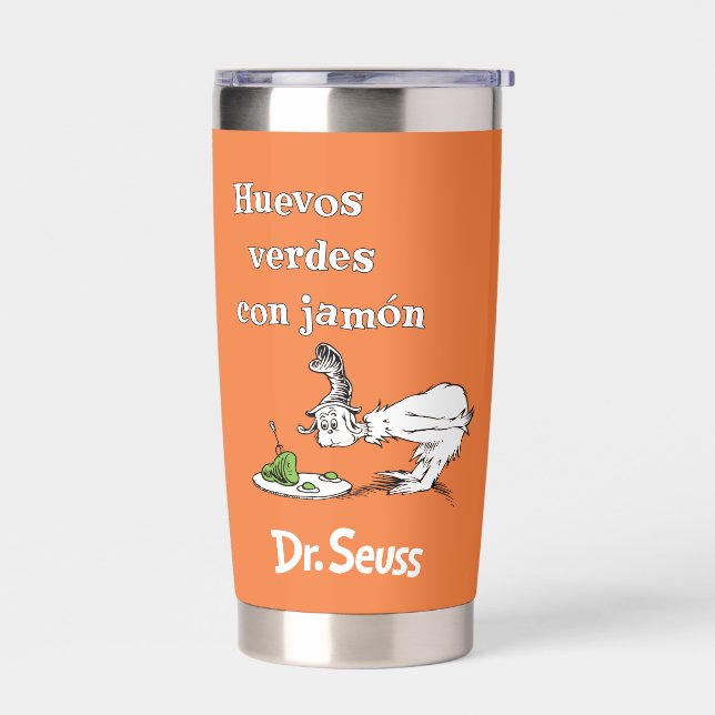 Botella Aislada Huevos Verdes con Jamón del Dr. Seuss (Izquierdo)