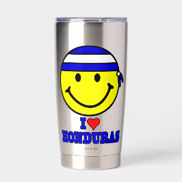 BOTELLA AISLADA I LOVE HONDURAS 