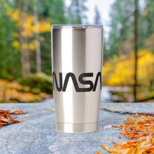 Botella Aislada Icónico NASA Circa Gris Mercurio