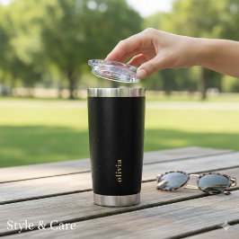 Botella Aislada Insulated Tumbler with Custom Brand Text