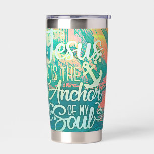 Botella Aislada Jesús es el Ancla