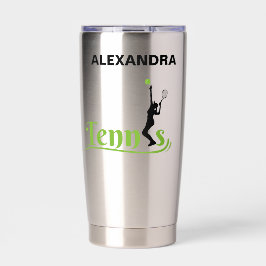 Botella Aislada Jugador de tenis Chica, Chica de tenis Cumpleaños