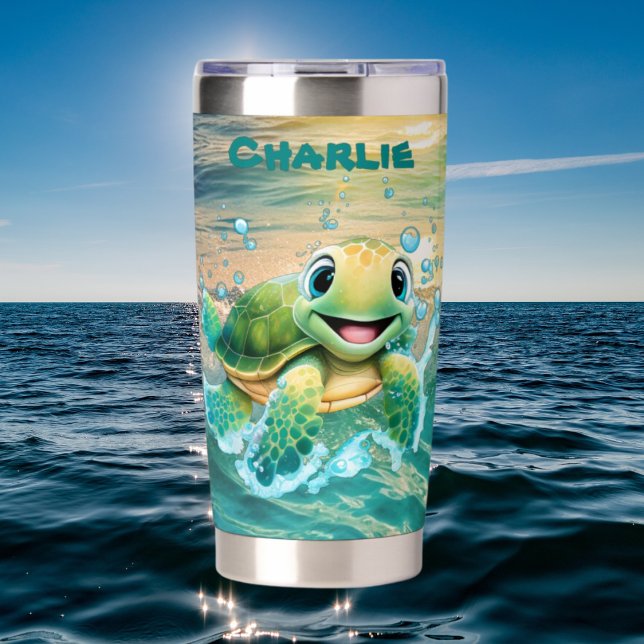 Botella Aislada La tortuga marina de la playa de Cuta añade su nom (Subido por el creador)