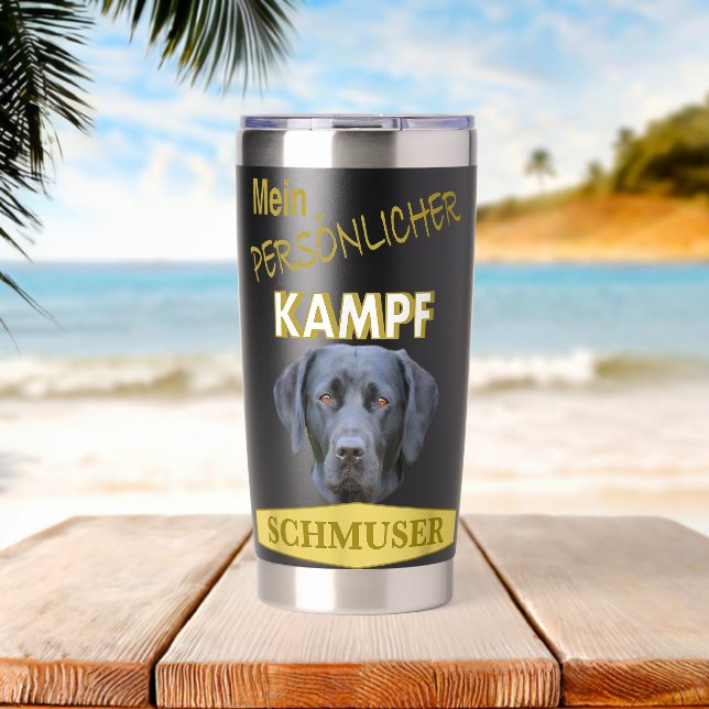 Botella Aislada Labrador Labrador Dog Labrador (Playa (girada))