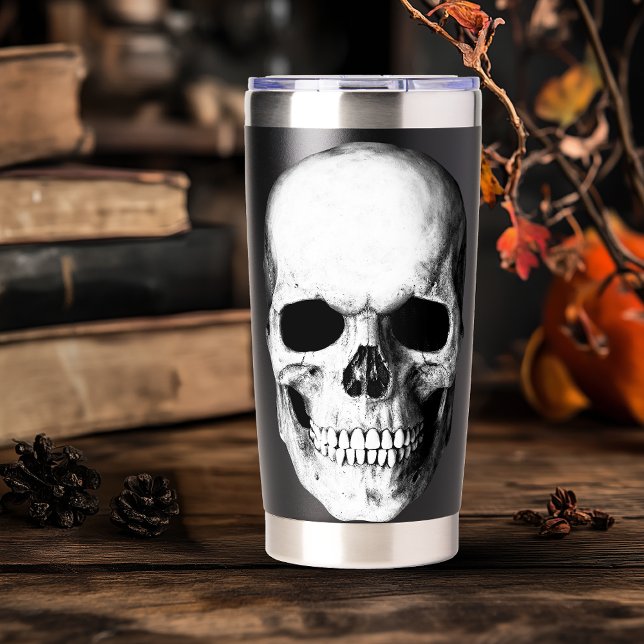 Botella Aislada Large Skull Gothic (Subido por el creador)