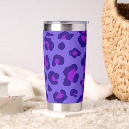 Botella Aislada "Leopardo púrpura eléctrico"