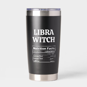 Botella Aislada Libra Zodiac Bruja Cumpleaños Amiga Hermana Person