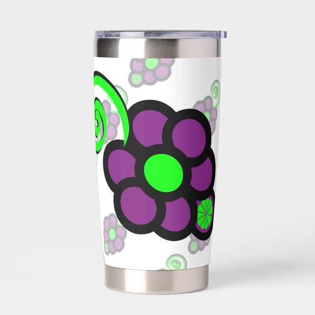 Botella Aislada LimeGrape Brand Merch | (Izquierdo)