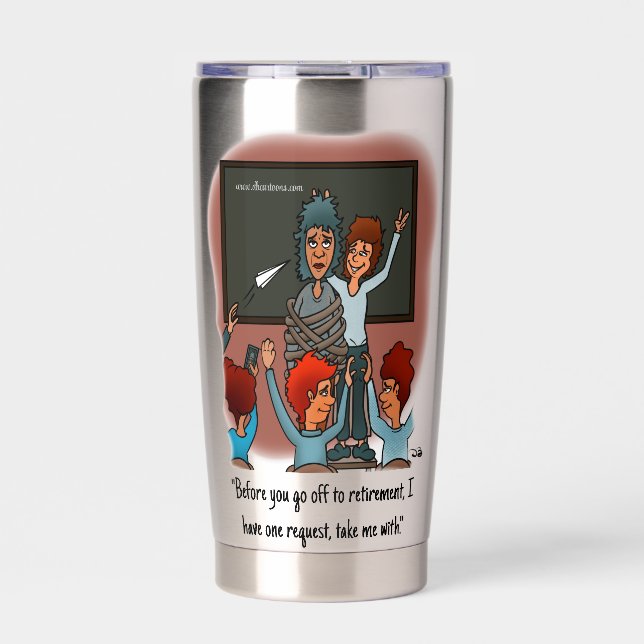 Botella Aislada Llévame Con Acero Inoxidable De Tumbler Insulado (Frente)