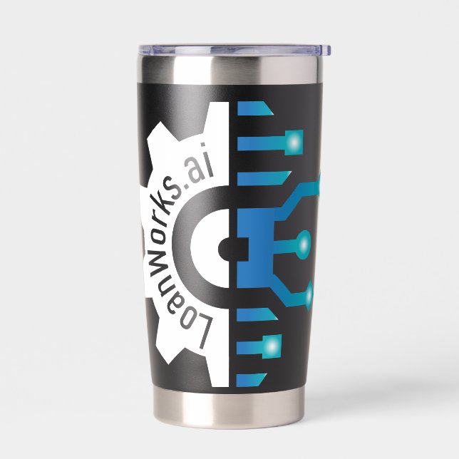 Botella Aislada LoanWorks Gear+ Tumbler térmico - Negro (Izquierdo)