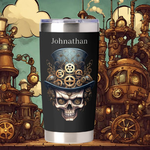 Botella Aislada Los amantes del steampunk de Guay agregan nombre