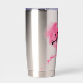 Botella Aislada Love Cœur Nuage