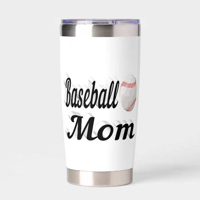 Botella Aislada Madre del béisbol (Frente)