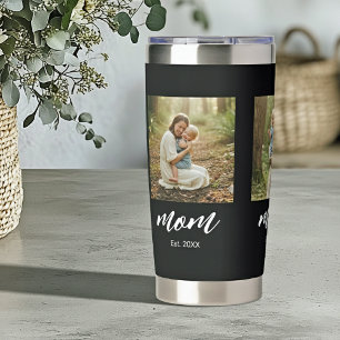 Botella Aislada Mamá Estableció el Guión Moderno 3 Foto