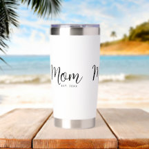 Mamá estableció la fecha Black Script Nuevo regalo