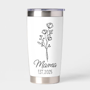 Botella Aislada Mama Tumbler, Regalos personalizados de Tumbler pa